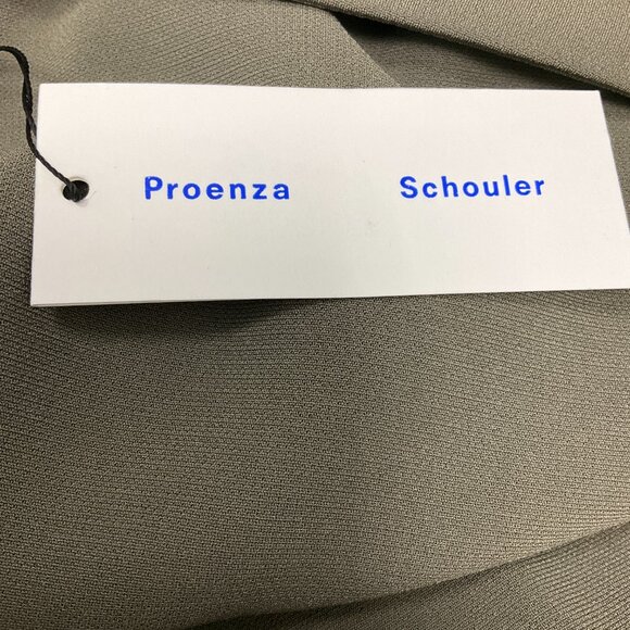 Proenza Schouler Wood Matte Viscose Crepe Maisie Dress - Picture 5 of 5